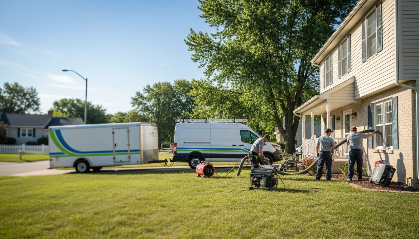 Flooded Basement Restoration And Cleanup With Repair in Blue Hill, NE near me